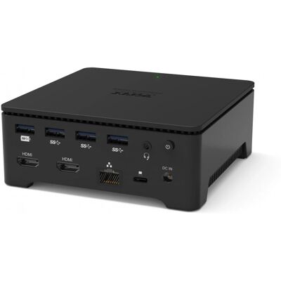Port Designs Port Connect Dock - USB-C & USB-A - 2K HDMI - Ethernet - Zwart Port Designs Port Connect Dock - USB-C & USB-A - 2K HDMI - Ethernet - Zwart