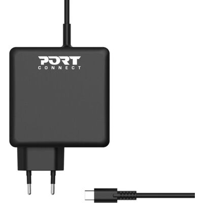 Port Designs 900097B-EU 65W USB-C Laturi - Sisäkäyttöön Port Designs 900097B-EU 65W USB-C Laturi - Sisäkäyttöön