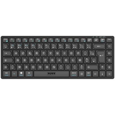 Port Designs 911001FR Kabellose Tastatur - Schwarz Port Designs 911001FR Kabellose Tastatur - Schwarz