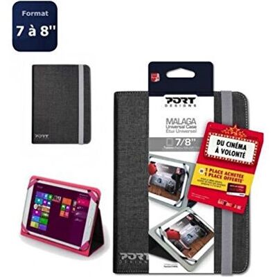 Housse Port Designs pour Tablette 8" - Noir - Publicité Housse Port Designs pour Tablette 8" - Noir - Publicité