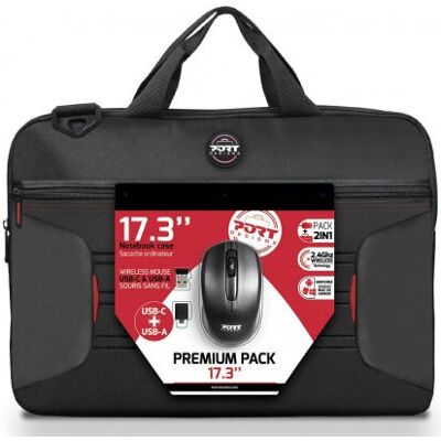 Port Designs PREMIUM PACK 43.9 cm (17.3") Hülle Schwarz Port Designs PREMIUM PACK 43.9 cm (17.3") Hülle Schwarz