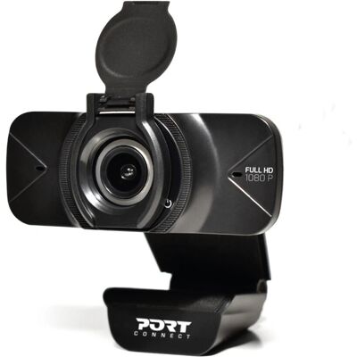 Port Designs 900078 Full HD Webcam - 2 MP, 1920x1080, Night Vision Port Designs 900078 Full HD Webcam - 2 MP, 1920x1080, Night Vision