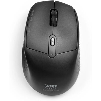 Port Designs 900715 Egér - Vezeték nélküli, Bluetooth, 2400 DPI - Iroda Jobbkezes Port Designs 900715 Egér - Vezeték nélküli, Bluetooth, 2400 DPI - Iroda Jobbkezes