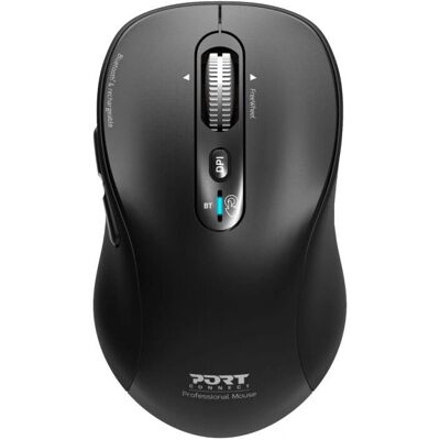 Souris Bluetooth Ambidextre Port Designs 900720 - 3200 DPI Souris Bluetooth Ambidextre Port Designs 900720 - 3200 DPI