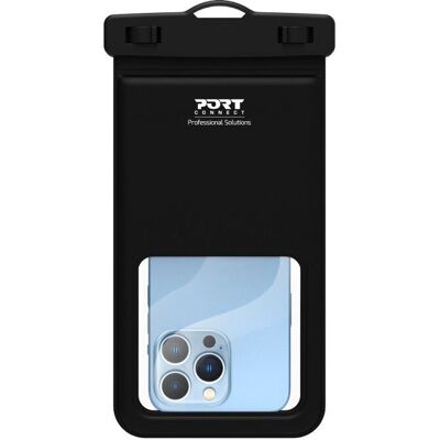 Port Designs 901884 Waterproof Phone Case 17cm - Black, Transparent Port Designs 901884 Waterproof Phone Case 17cm - Black, Transparent