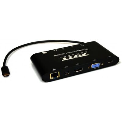Port Designs 901906 Dock para portátil - USB 3.2 Gen 1, Type-C, Preto Port Designs 901906 Dock para portátil - USB 3.2 Gen 1, Type-C, Preto