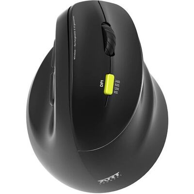 Port Designs 910007 Maus - Ergonomisch kabellos optisch 2400 DPI Port Designs 910007 Maus - Ergonomisch kabellos optisch 2400 DPI