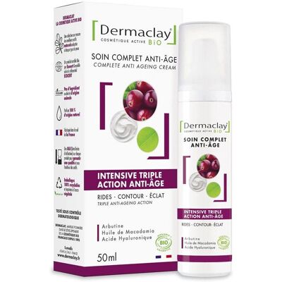 Dermaclay - Anti-Aging Creme mit Dreifachwirkung Dermaclay - Anti-Aging Creme mit Dreifachwirkung