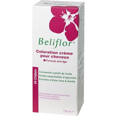 Beliflor Modelo 04 Castaño Tinte - Tinte para cabello Beliflor Modelo 04 Castaño Tinte - Tinte para cabello