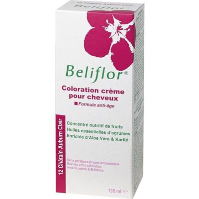 Beliflor Modelo 12 Tinte - Castaño Claro - Nutrición Profunda Beliflor Modelo 12 Tinte - Castaño Claro - Nutrición Profunda