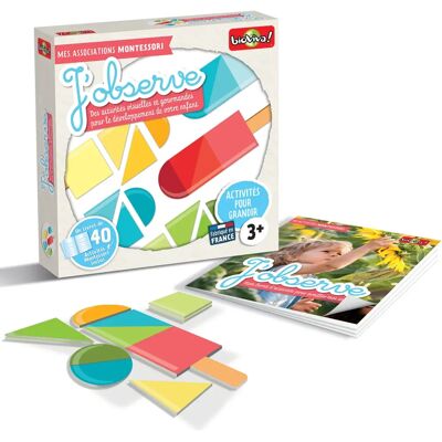 Bioviva Modèle - Jouet éducatif Montessori d'observation - Publicité Bioviva Modèle - Jouet éducatif Montessori d'observation - Publicité