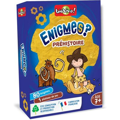 Jeu de Société Préhistoire Bioviva - Éducatif & Écoresponsable - Publicité Jeu de Société Préhistoire Bioviva - Éducatif & Écoresponsable - Publicité