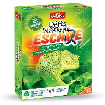 Bioviva - Défi Nature - Opération Camouflage Jeu de Société Bioviva - Défi Nature - Opération Camouflage Jeu de Société