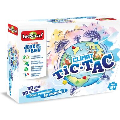 Bioviva Klimat Tic Tac - Edukacyjna gra planszowa od 10 lat Bioviva Klimat Tic Tac - Edukacyjna gra planszowa od 10 lat