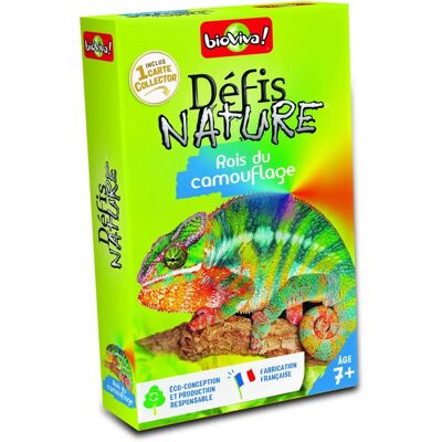 Bioviva Rois Du Camouflage - Jeu de société/cartes - Publicité Bioviva Rois Du Camouflage - Jeu de société/cartes - Publicité
