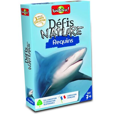 Bioviva 280181 Défis Nature Requins - Jeu de Société - Publicité Bioviva 280181 Défis Nature Requins - Jeu de Société - Publicité