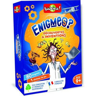 Bioviva - Jeu éducatif français sur découvertes et inventions - Publicité Bioviva - Jeu éducatif français sur découvertes et inventions - Publicité