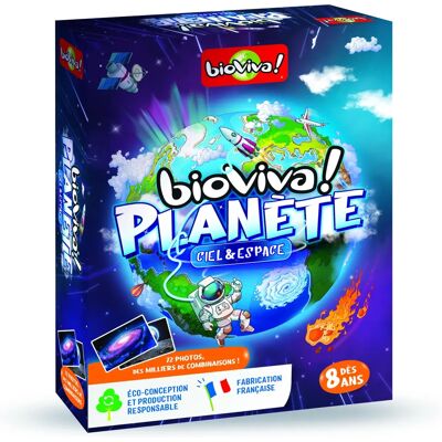 Jeu Bioviva Planète Espace & Nature - 30 Min, 2-4 Joueurs - Publicité Jeu Bioviva Planète Espace & Nature - 30 Min, 2-4 Joueurs - Publicité
