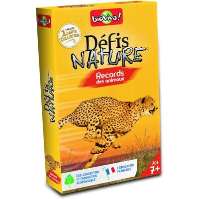 Bioviva Dierenrecords Kaartspel - Voor 7+ jaar - 2+ spelers - 30 min Bioviva Dierenrecords Kaartspel - Voor 7+ jaar - 2+ spelers - 30 min