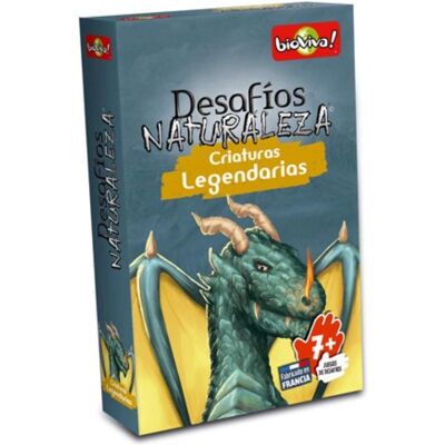 Bioviva Jeu de Cartes Créatures Légendaires - Cartes Éducatives Bioviva Jeu de Cartes Créatures Légendaires - Cartes Éducatives