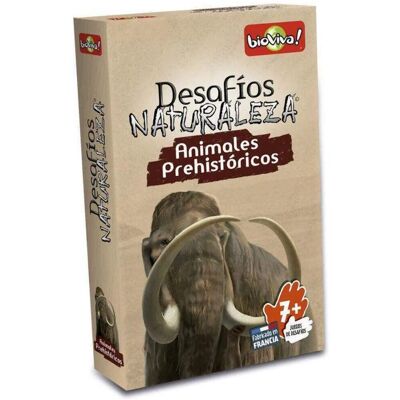 Défis de la Nature Animaux Préhistoriques - Jeu de Cartes Bioviva Défis de la Nature Animaux Préhistoriques - Jeu de Cartes Bioviva