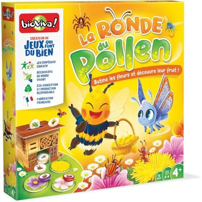 Bioviva - Pollenrundan - Brädspel Bioviva - Pollenrundan - Brädspel