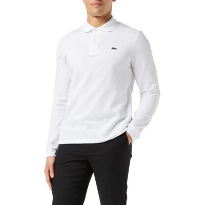 Lacoste L1312 Langarm Classic Fit Polo Shirt - weiß Lacoste L1312 Langarm Classic Fit Polo Shirt - weiß