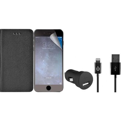 Bigben Connected iPhone 6 Plus Protection & Charging Set - Black Bigben Connected iPhone 6 Plus Protection & Charging Set - Black