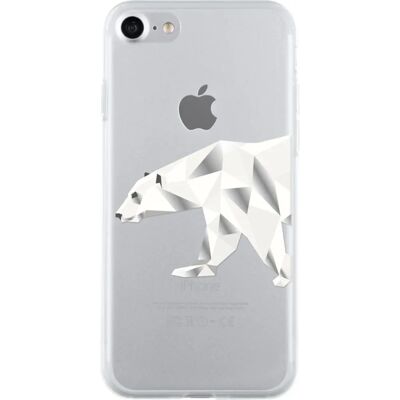 Bigben Connected iPhone SE 2020/8/7 White Polar Bear Cover - Phone Case Bigben Connected iPhone SE 2020/8/7 White Polar Bear Cover - Phone Case