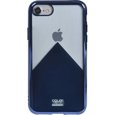 Bigben Blau Metallisch Transparentes iPhone Case - Handyhülle Bigben Blau Metallisch Transparentes iPhone Case - Handyhülle