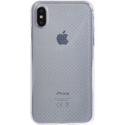 Bigben Connected SILIDOTSIP8 - Coque pour iPhone X/XS, Transparent, Résistante aux chocs et rayures Bigben Connected SILIDOTSIP8 - Coque pour iPhone X/XS, Transparent, Résistante aux chocs et rayures