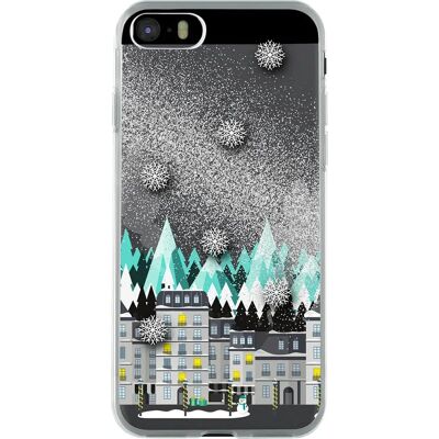 Bigben Connected iPhone 5/5S/SE Zilveren Cover Bigben Connected iPhone 5/5S/SE Zilveren Cover