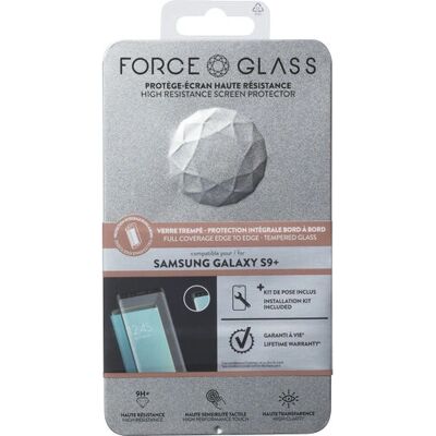 Samsung Galaxy S9 Plus Displayschutz - Gehärtetes Glas - Transparent Samsung Galaxy S9 Plus Displayschutz - Gehärtetes Glas - Transparent