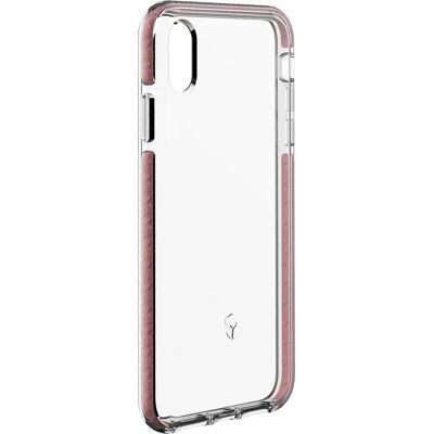 Bigben Connected FCLIFENIP65P - Telefoonhoesje voor iPhone XS Max - Roze & Transparant Bigben Connected FCLIFENIP65P - Telefoonhoesje voor iPhone XS Max - Roze & Transparant