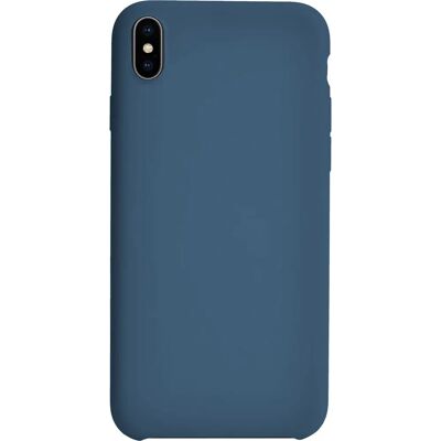 Étui en silicone bleu Bigben Connected pour iPhone XS Max - Protection Étui en silicone bleu Bigben Connected pour iPhone XS Max - Protection