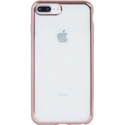Bigben iPhone 6/6S/7/8 Plus Roso metallinen ääriviiva - Puhelimen suojakotelo Bigben iPhone 6/6S/7/8 Plus Roso metallinen ääriviiva - Puhelimen suojakotelo
