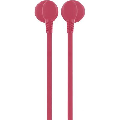 Bigben Pinke Ohrhörer - Mikrofon, 3 Tasten, 3,5mm Klinke für Handy Bigben Pinke Ohrhörer - Mikrofon, 3 Tasten, 3,5mm Klinke für Handy