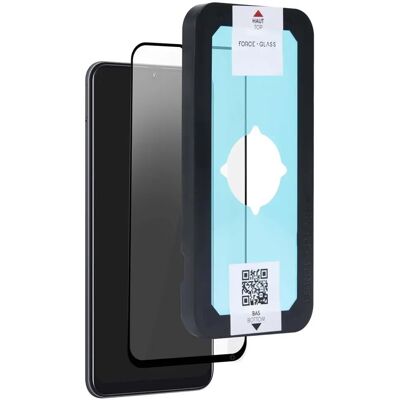 Protecteur d'écran en Verre Trempé Galaxy A70 - Noir - Publicité Protecteur d'écran en Verre Trempé Galaxy A70 - Noir - Publicité