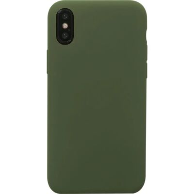 Étui Bigben connecté pour iPhone X/XS en silicone vert - Publicité Étui Bigben connecté pour iPhone X/XS en silicone vert - Publicité