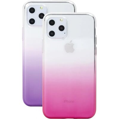 Bigben CBCOVSILIDUOIP1958PP - iPhone 11 Pro Skydd - Rosa, Violett Bigben CBCOVSILIDUOIP1958PP - iPhone 11 Pro Skydd - Rosa, Violett