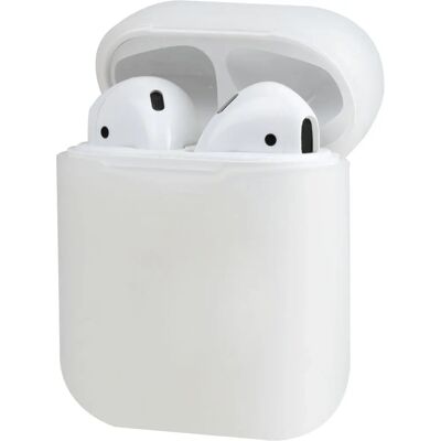 BigBen Connected Silikon-AirPods-Hülle Weiß - Kopfhörer Hülle BigBen Connected Silikon-AirPods-Hülle Weiß - Kopfhörer Hülle
