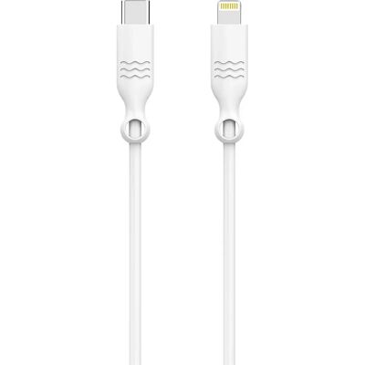 Bigben Connected JGCBLMFIC1M2W Lightning Kabel 1,2m - Kabel Bigben Connected JGCBLMFIC1M2W Lightning Kabel 1,2m - Kabel
