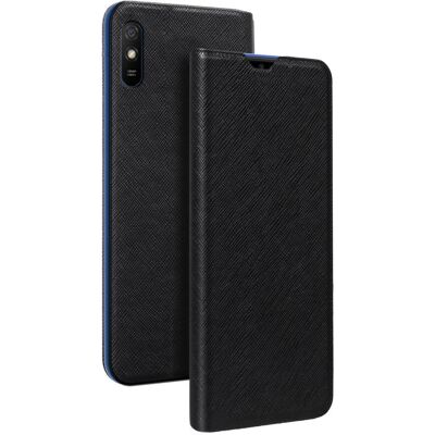 BigBen Connected Redmi 9A Black Folio Case with Card Holder & Video Stand BigBen Connected Redmi 9A Black Folio Case with Card Holder & Video Stand
