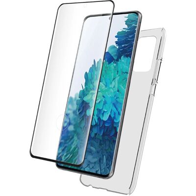 Custodia e protezione schermo trasparente Bigben per Galaxy S21 Plus 5G Custodia e protezione schermo trasparente Bigben per Galaxy S21 Plus 5G