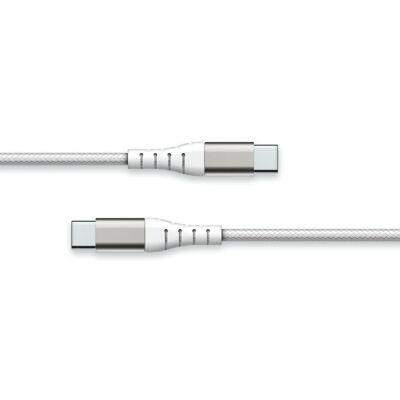 Câble USB BIG BEN FPLICC1M2W - 1,2m Blanc - USB Type C Câble USB BIG BEN FPLICC1M2W - 1,2m Blanc - USB Type C