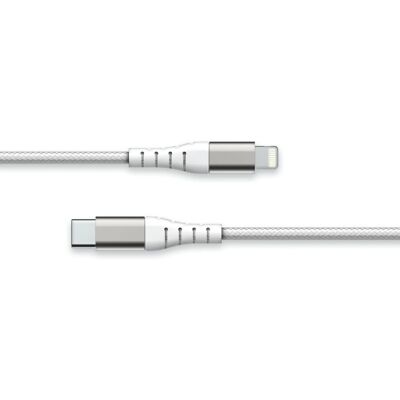 Cable Lightning Big Ben - 1,2m Blanco - Lightning y USB-C Cable Lightning Big Ben - 1,2m Blanco - Lightning y USB-C