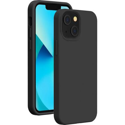 Coque en silicone SoftTouch Bigben pour iPhone 13 mini - Noir - Publicité Coque en silicone SoftTouch Bigben pour iPhone 13 mini - Noir - Publicité
