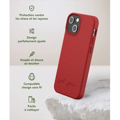 Apple iPhone 13 Mini Recycelbare Schutzhülle - 6,1" Rot Apple iPhone 13 Mini Recycelbare Schutzhülle - 6,1" Rot