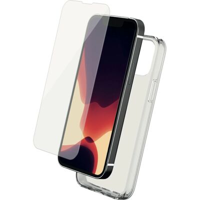 Coque Bigben Connected pour iPhone 13 Pro - TPU Transparent & Verre Trempé Coque Bigben Connected pour iPhone 13 Pro - TPU Transparent & Verre Trempé