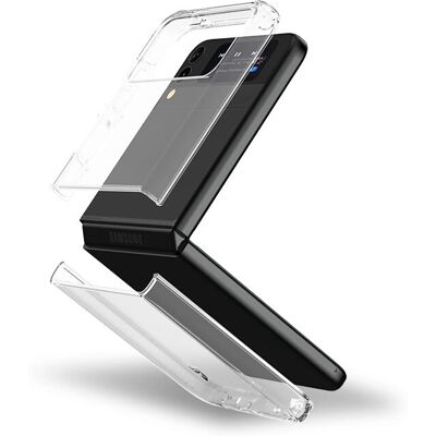 Force Case Galaxy Z Flip 3 Läpinäkyvä Vahvistettu Kuori Force Case Galaxy Z Flip 3 Läpinäkyvä Vahvistettu Kuori